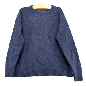 Sherpa Adventure Gear Men's Marled Knit Sweater Blue XL Long Sleeve Crew Neck